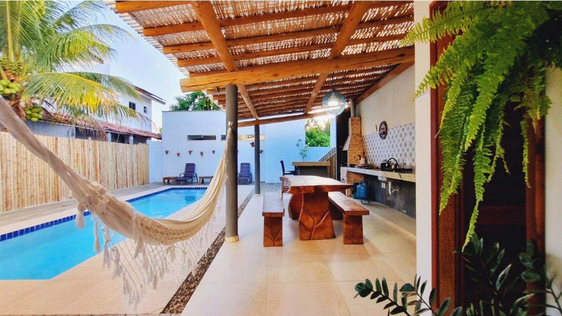 Casa Com Piscina E 4 Quartos Em Porto Seguro Exterior photo